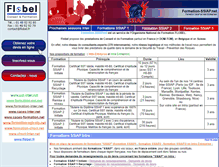 Tablet Screenshot of formation-ssiap.net